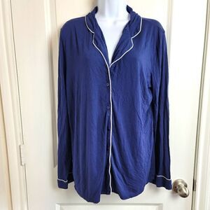 NORDSTROM Button Down Sleep Top